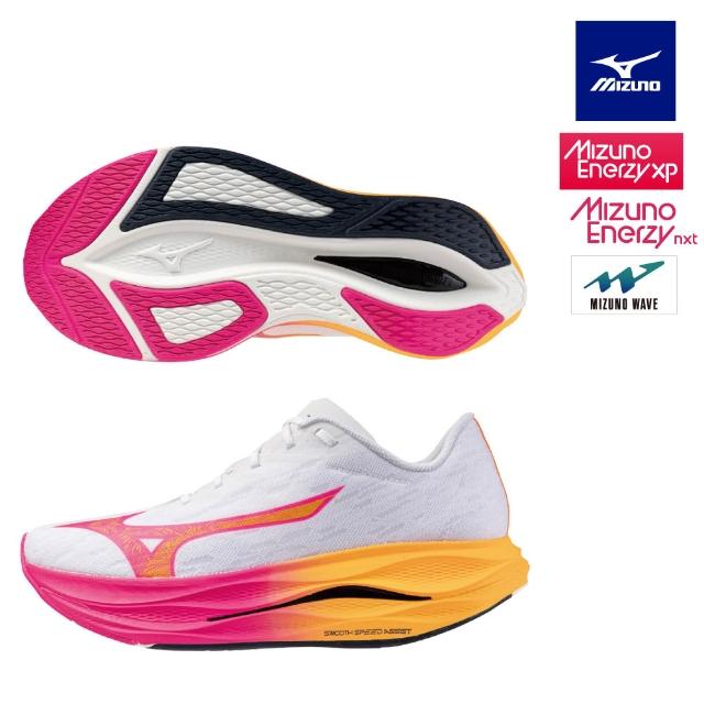 MIZUNO 美津濃】WAVE REBELLION FLASH 3 男款慢跑鞋J1GC251701（HANABI
