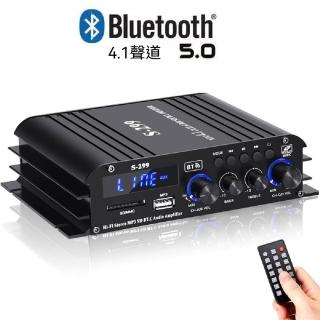 【窩居】4.1聲道 新款藍牙usb插卡超低音炮家用車載功放機 S-299-momo購物網 - 好評推薦 - 2026年4月