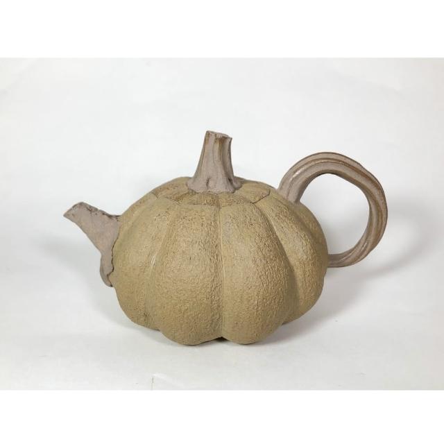 創藝工坊】全手工南瓜壺120cc(陶藝作品南瓜全手工精品泡茶品茗茶生活陶