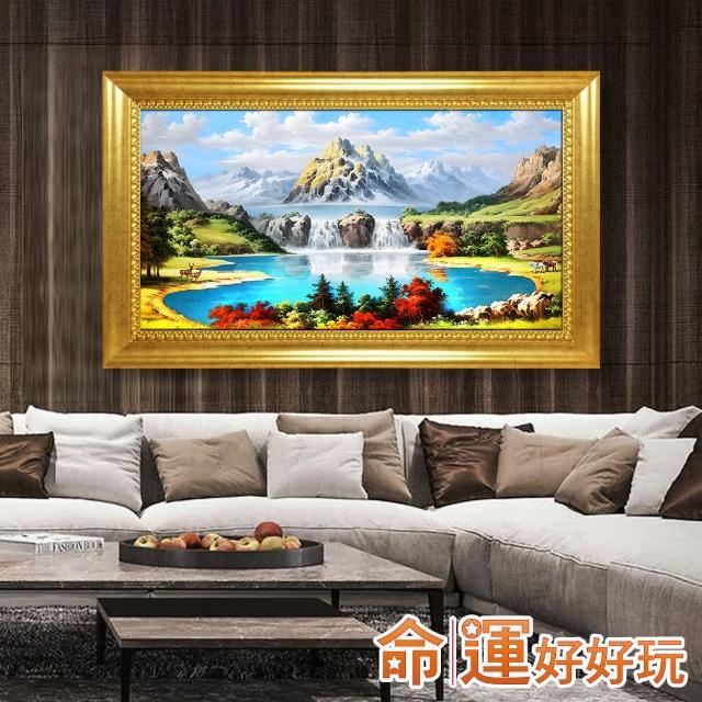 命運好好玩】八方聚財金富風水畫- momo購物網- 好評推薦-2026年2月