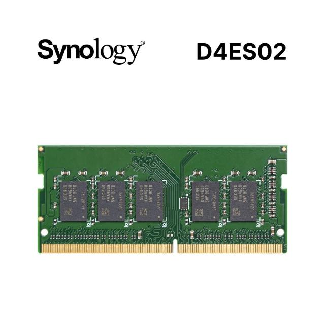 Synology 群暉科技】D4ES02 DDR4 8GB ECC SO-DIMM 伺服器記憶體(拆封後