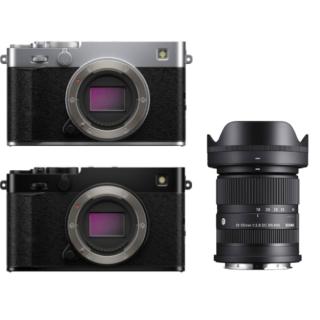 【FUJIFILM 富士】X-E5 機身+ SIGMA 18-50mm F2.8 DC DN 變焦鏡 128G全配組(XE5 1850 公司貨)