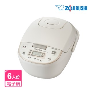 【ZOJIRUSHI 象印】MOMO專售(NL-AMF10MM) 日本製 *6人份*微電腦電子鍋(AAF/AMF)